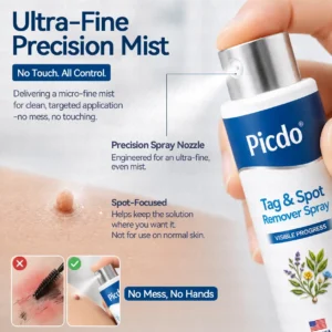 𝐏𝑖𝐜𝐝𝑜® 7-𝐷𝑎𝑦 𝑇𝑎𝑔 & 𝑆𝑝𝑜𝑡 𝑅𝑒𝑚𝑜𝑣𝑒𝑟 𝑆𝑝𝑟𝑎𝑦(Zero Pain, Zero 𝐒𝐜𝐚𝒓𝒔 Precision Spray)🍁